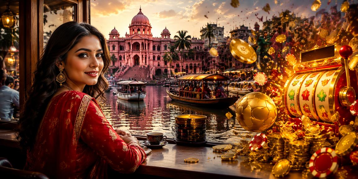 ঢাকায় স্লট গেম উপভোগ করছেন একজন বাংলাদেশি ব্যবহারকারী